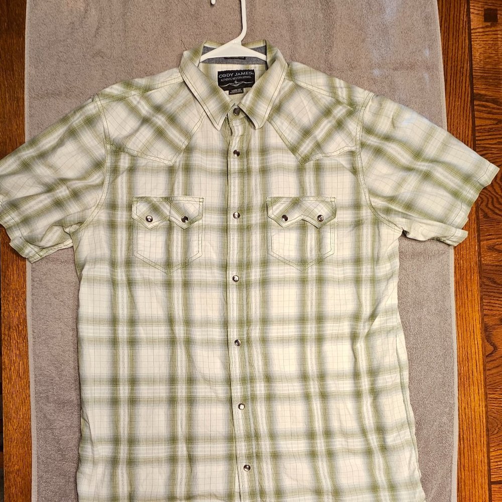Western Men's button-down shirt